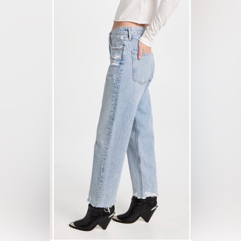 AGOLDE 90s crop mid-rise straight- 25 - Picture 5 of 10